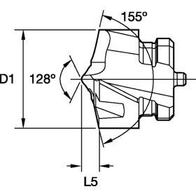 KenTIP™ FS - Insert - DAV Geometry