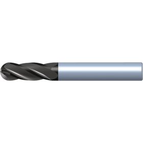GOmill™ GP - Ball Nose - 4 Flutes  - DIN 6527 Weldon® Shank - Short/Long - Metric