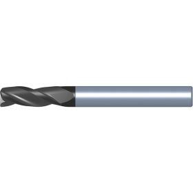 GOmill™ GP -  Square End - 3 Flutes - Plain Shank - Metric