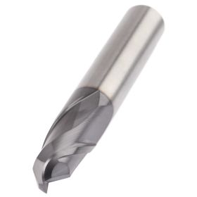 GOmill™ GP - Ball Nose - 2 Flutes - DIN 6527 Plain Shank -  Plain Shank - Metric